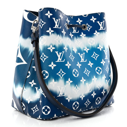 Louis Vuitton Monogram Escale Neonoe MM Blue 3 of 13