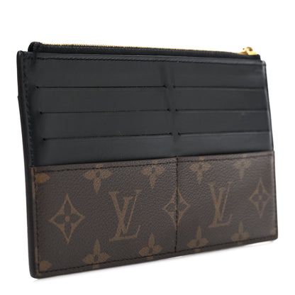 Louis Vuitton Monogram Slim Purse Black 3 of 6