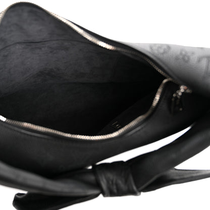 Louis Vuitton Mahina Why Knot MM Black 5 of 9