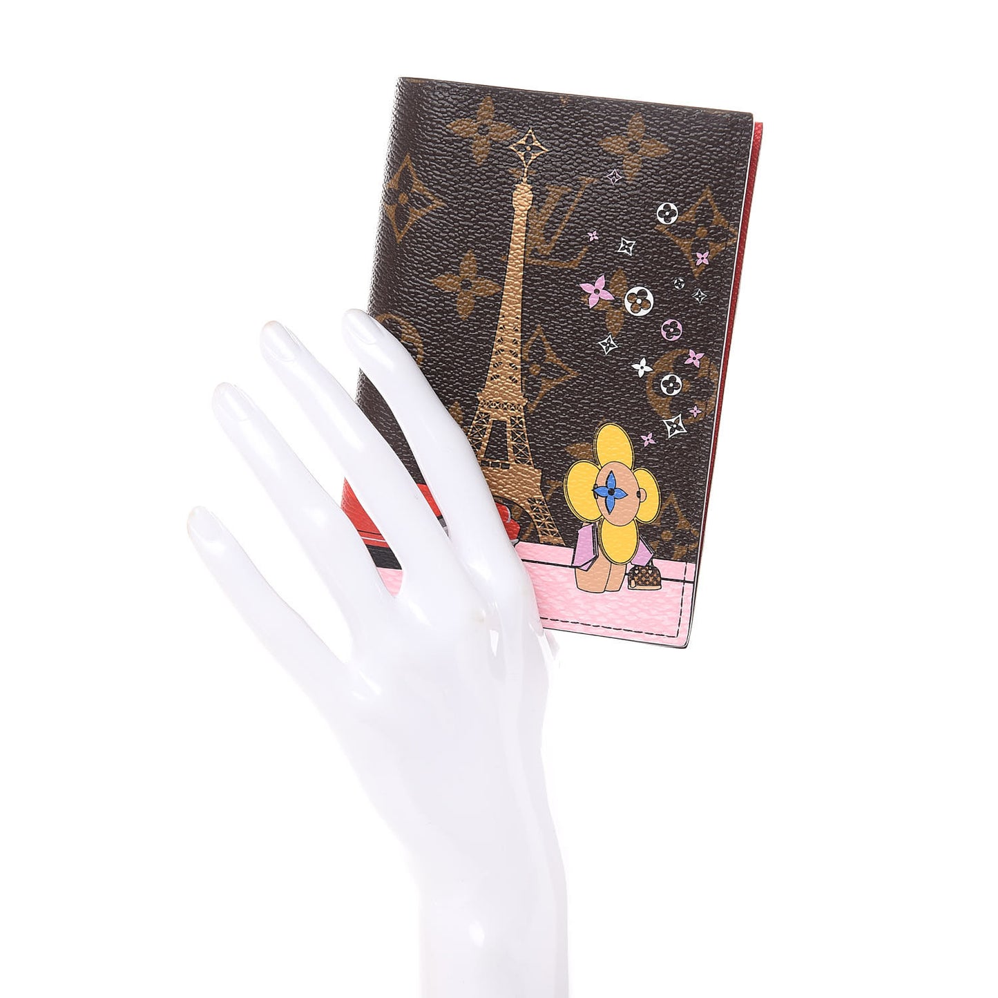 Monogram 2019 Christmas Animation Passport Cover Rouge