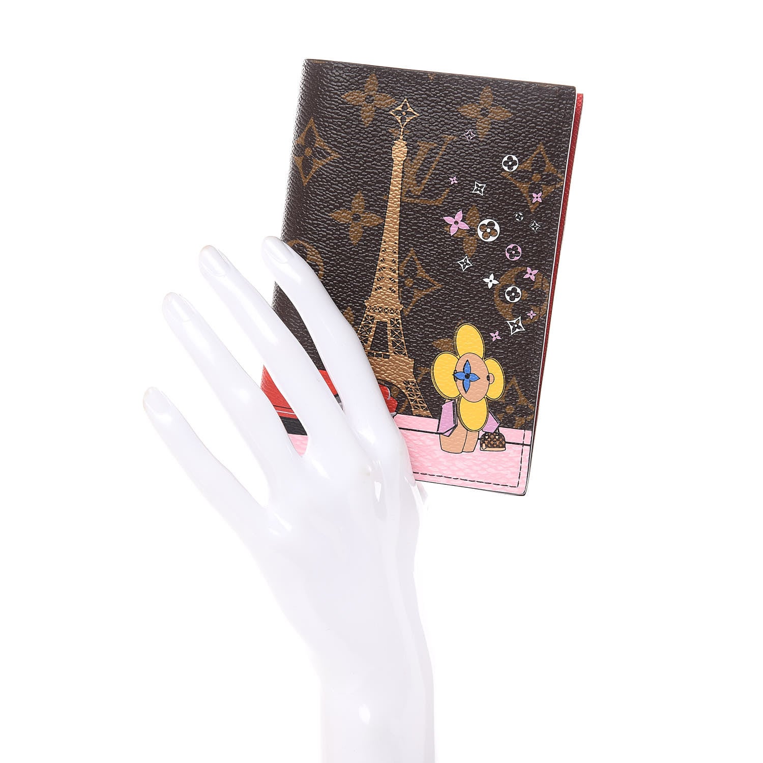 Louis Vuitton Monogram 2019 Christmas Animation Passport Cover Rouge 2 of 7