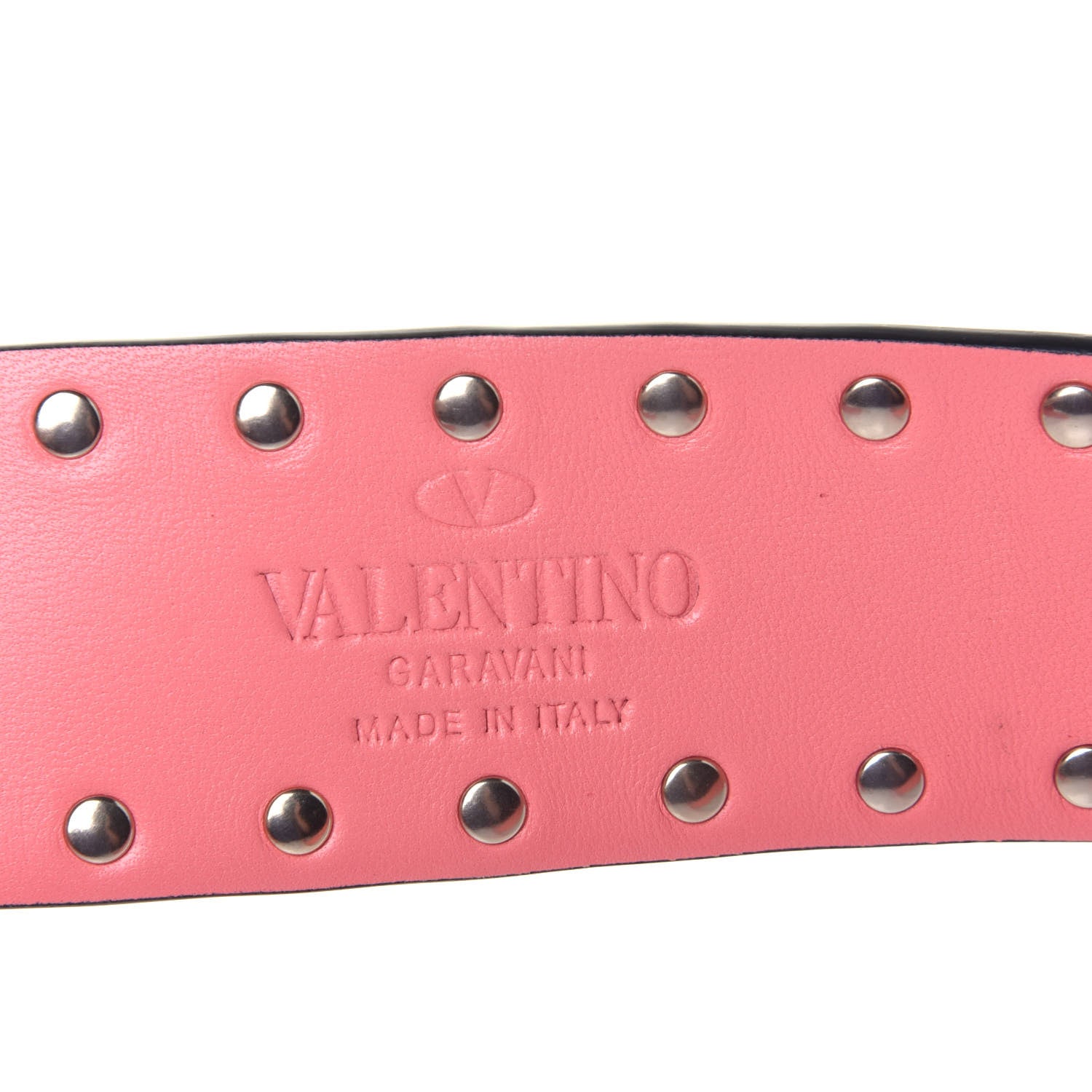Valentino Garavani Lambskin Rockstud Spike Shoulder Strap Lipstick 3 of 4