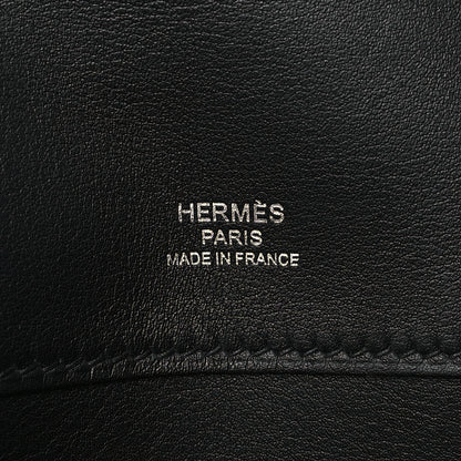 Hermes Swift Kelly Cut Clutch Pochette Black 6 of 9