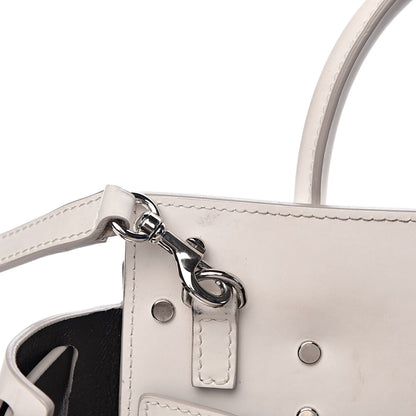 Givenchy Grained Calfskin Mini Horizon Satchel Off White 7 of 13
