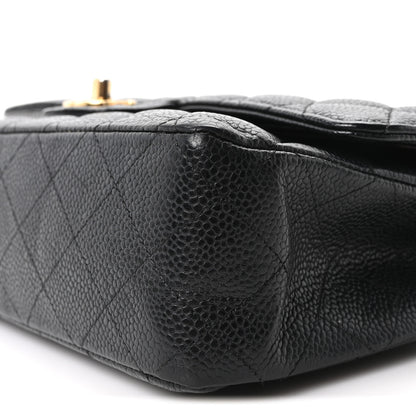 Chanel Caviar Quilted Medium Double Flap Black 9 of 9