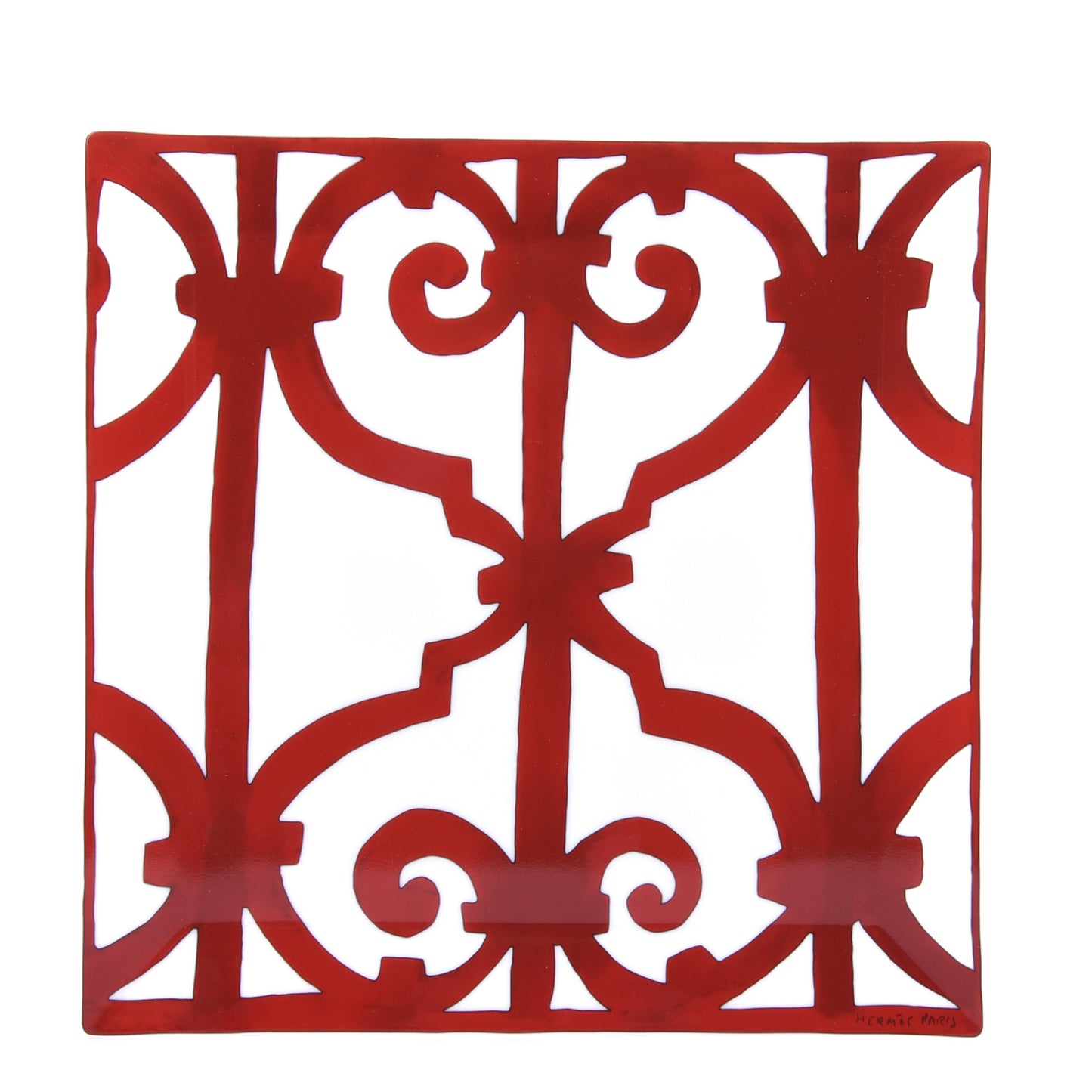 Porcelain Balcon du Guadalquivir Square Plate n°5