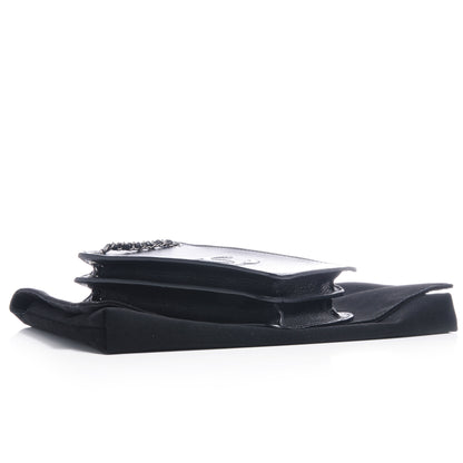 Chanel Calfskin Crossbody CC Phone Holder Black 4 of 7