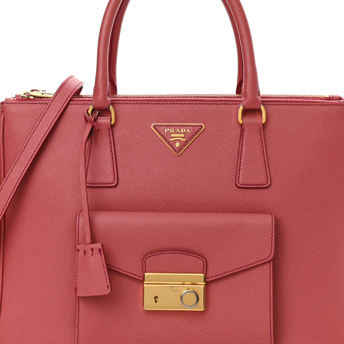 Saffiano Lux Galleria Front Pocket Tote Tamaris