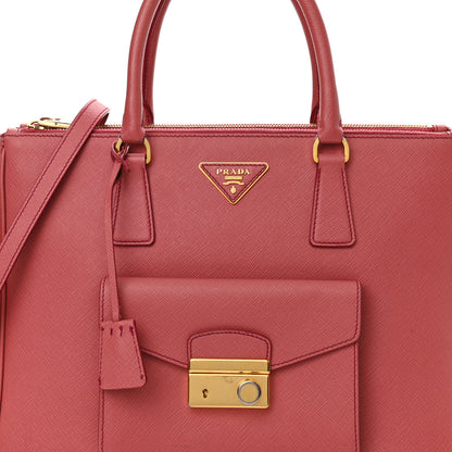 Prada Saffiano Lux Galleria Front Pocket Tote Tamaris 9 of 12
