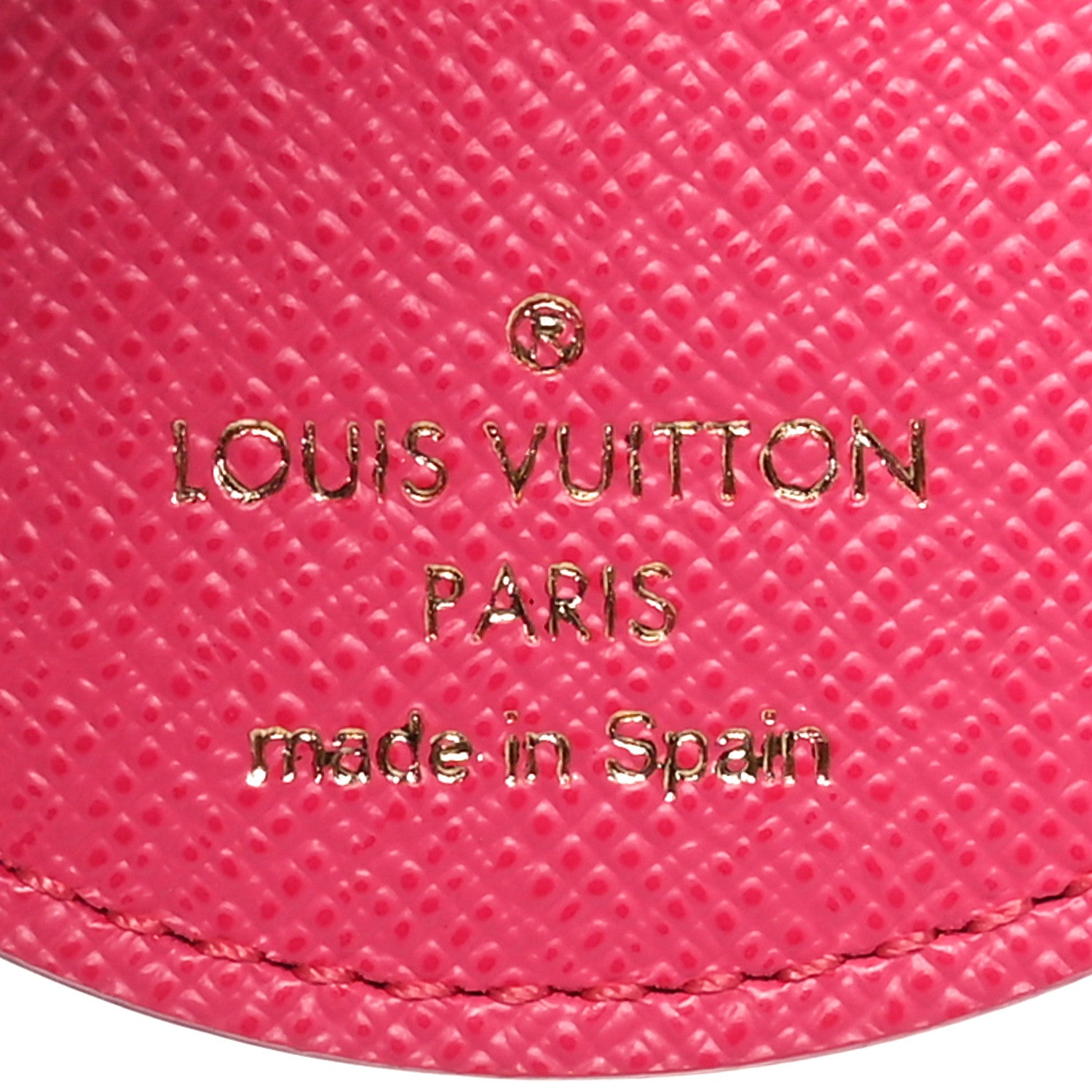 Louis Vuitton Monogram Illustre V Bag Charm Key Ring Grenade 3 of 4