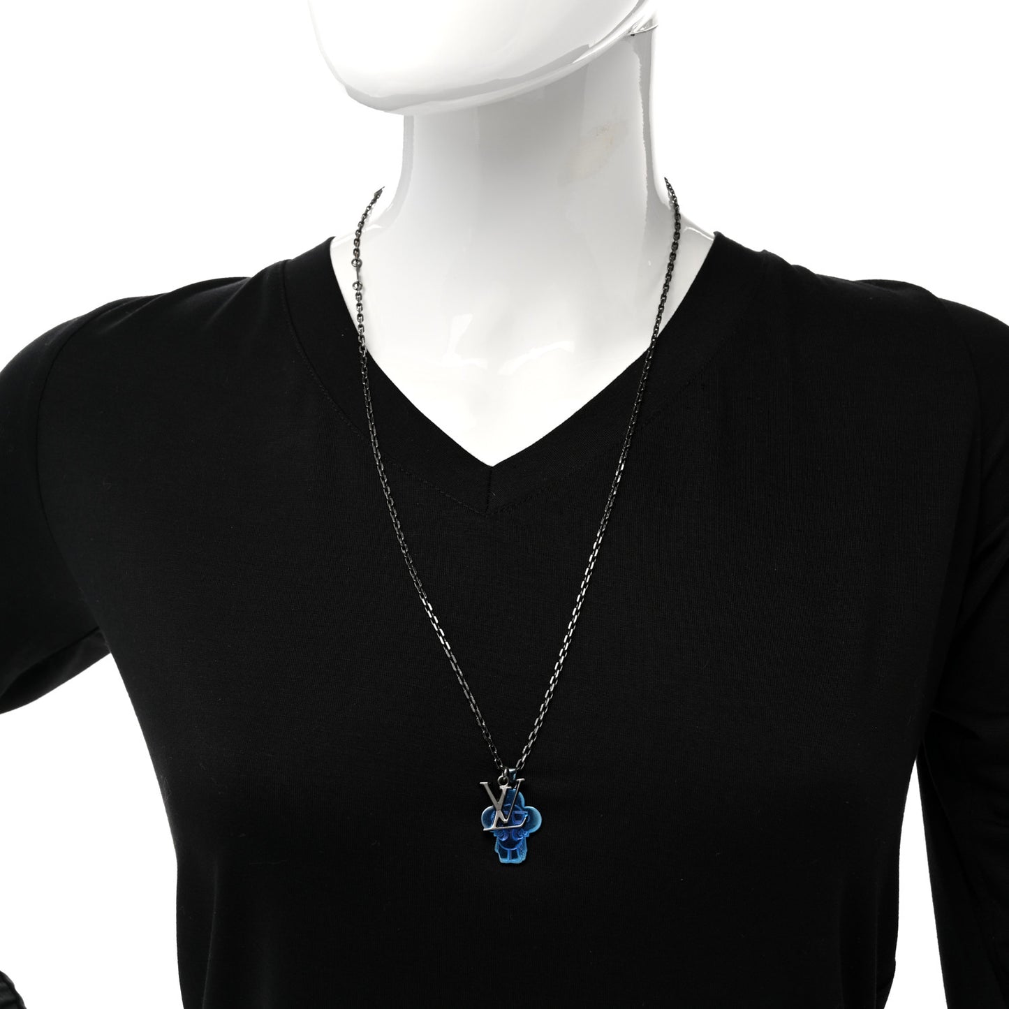 Sound DJ Vivienne Pendant Necklace Blue