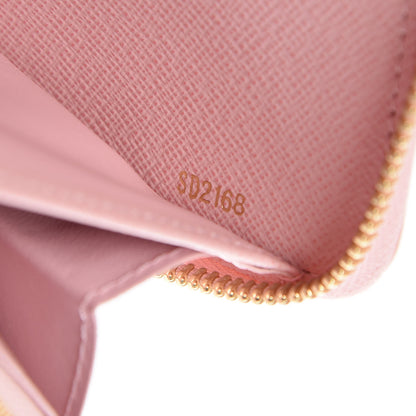 Louis Vuitton Damier Azur Zippy Wallet Rose Ballerine 7 of 7