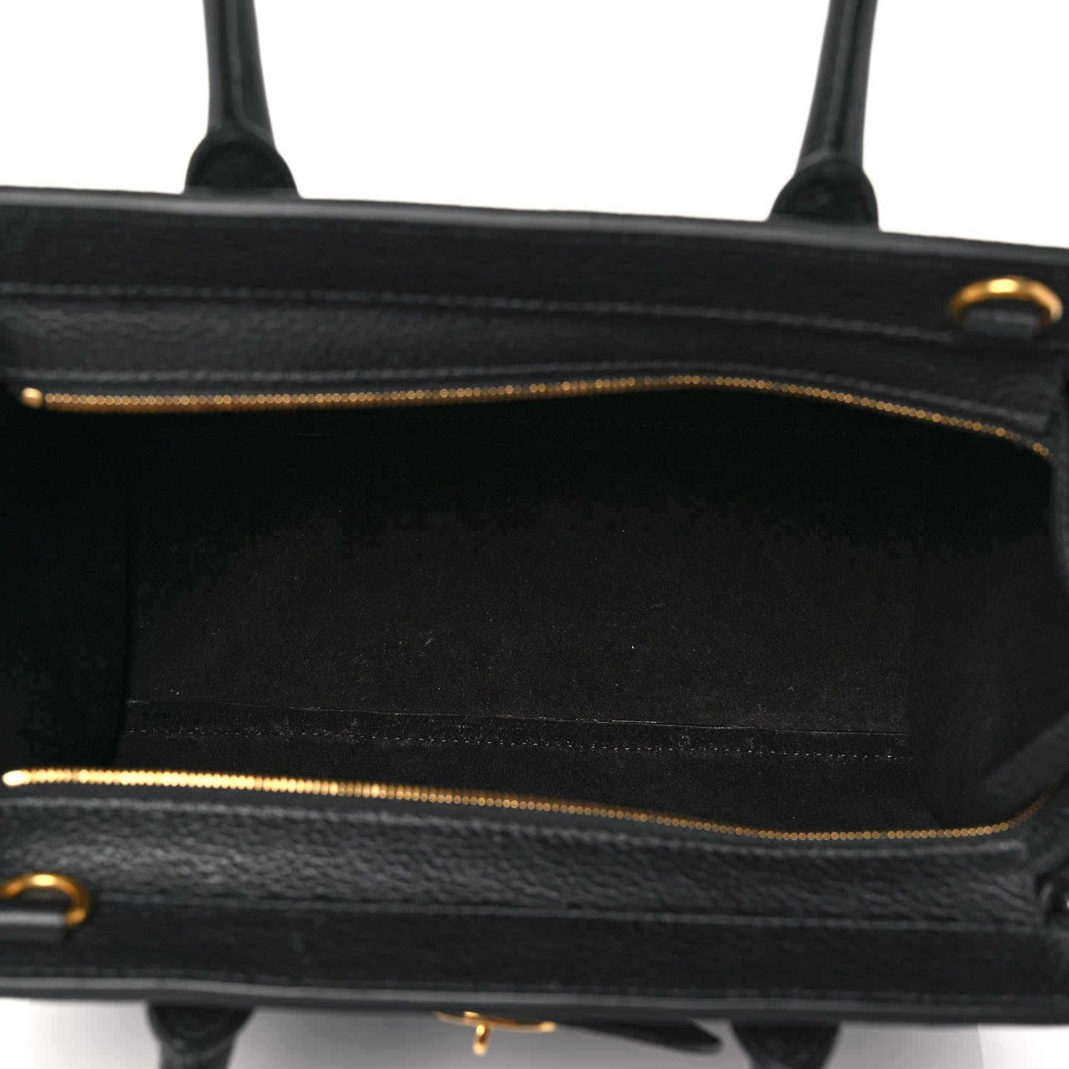 Mulberry Small Classic Grain Mini Zipped Bayswater Black 7 of 9