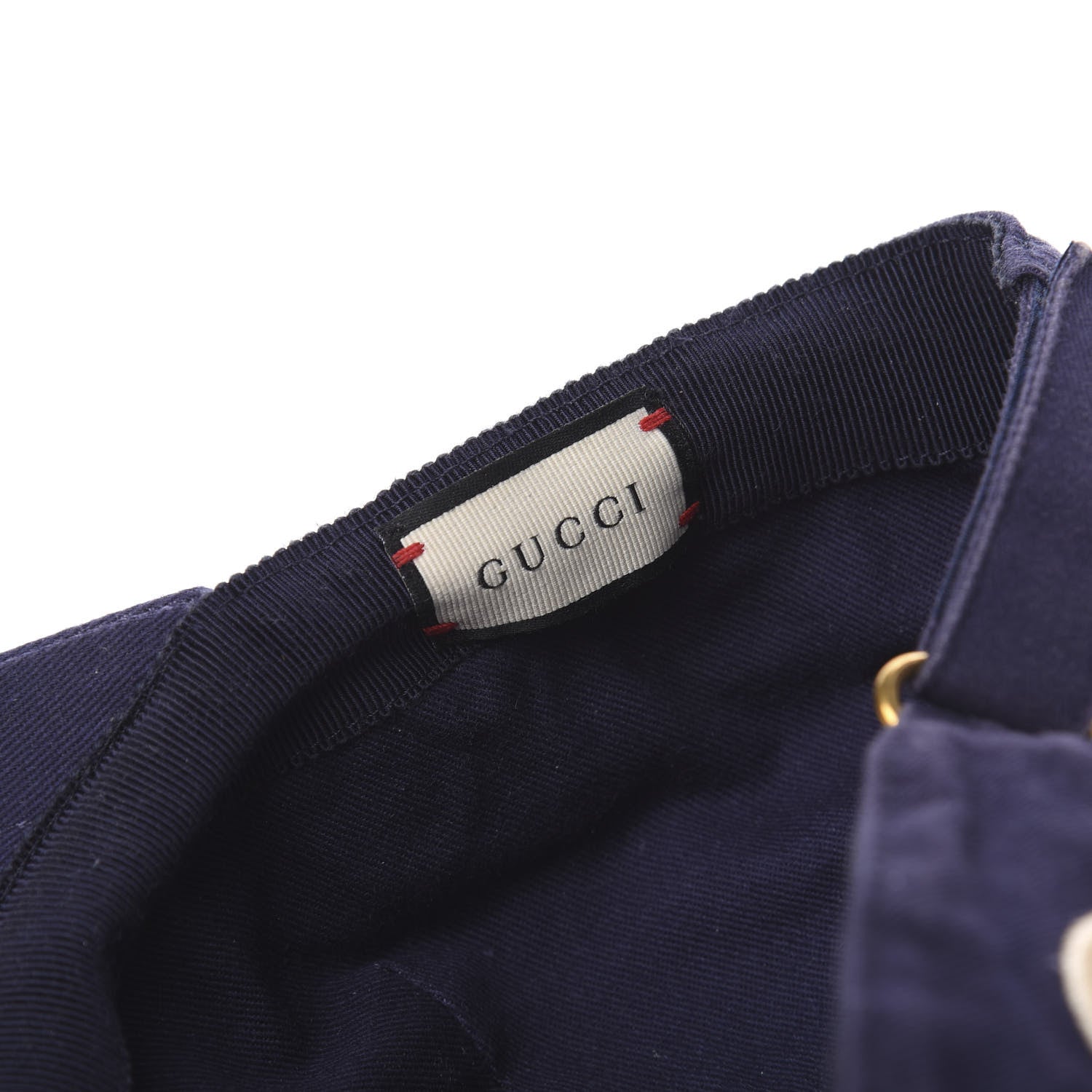 Gucci Cotton Loved Baseball Hat S Navy 8 of 9