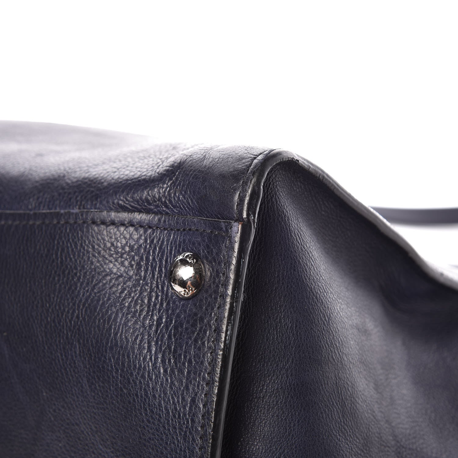 Prada Glace Calfskin Twin Pocket Tote Baltico 13 of 18