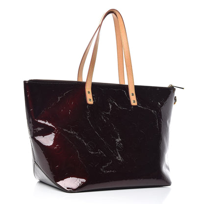 Louis Vuitton Vernis Bellevue GM Amarante 3 of 9