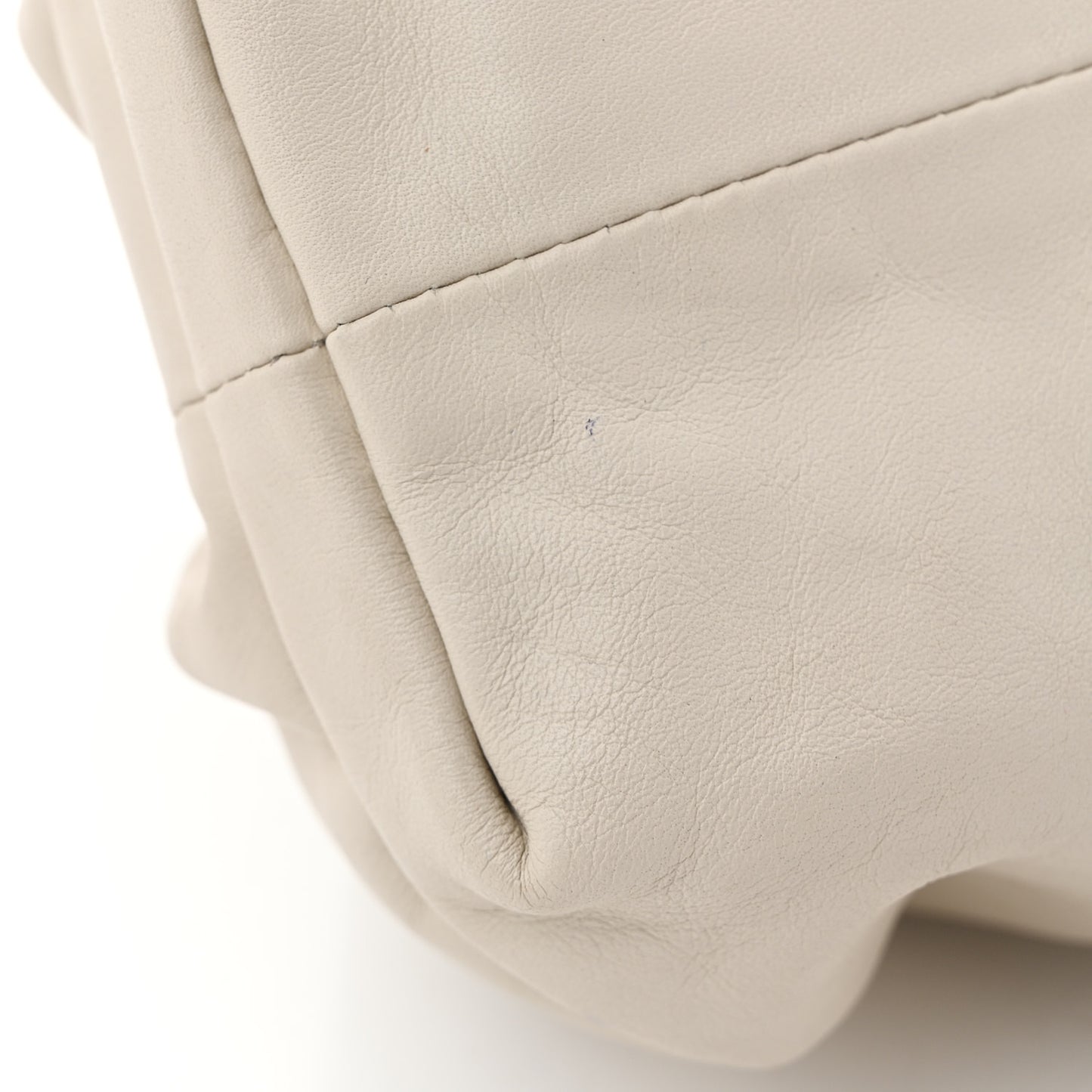 Smooth Butter Calf The Pouch Oversized Clutch Plaster