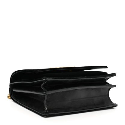 Saint Laurent Velvet Small Monogram Sunset Black 3 of 12