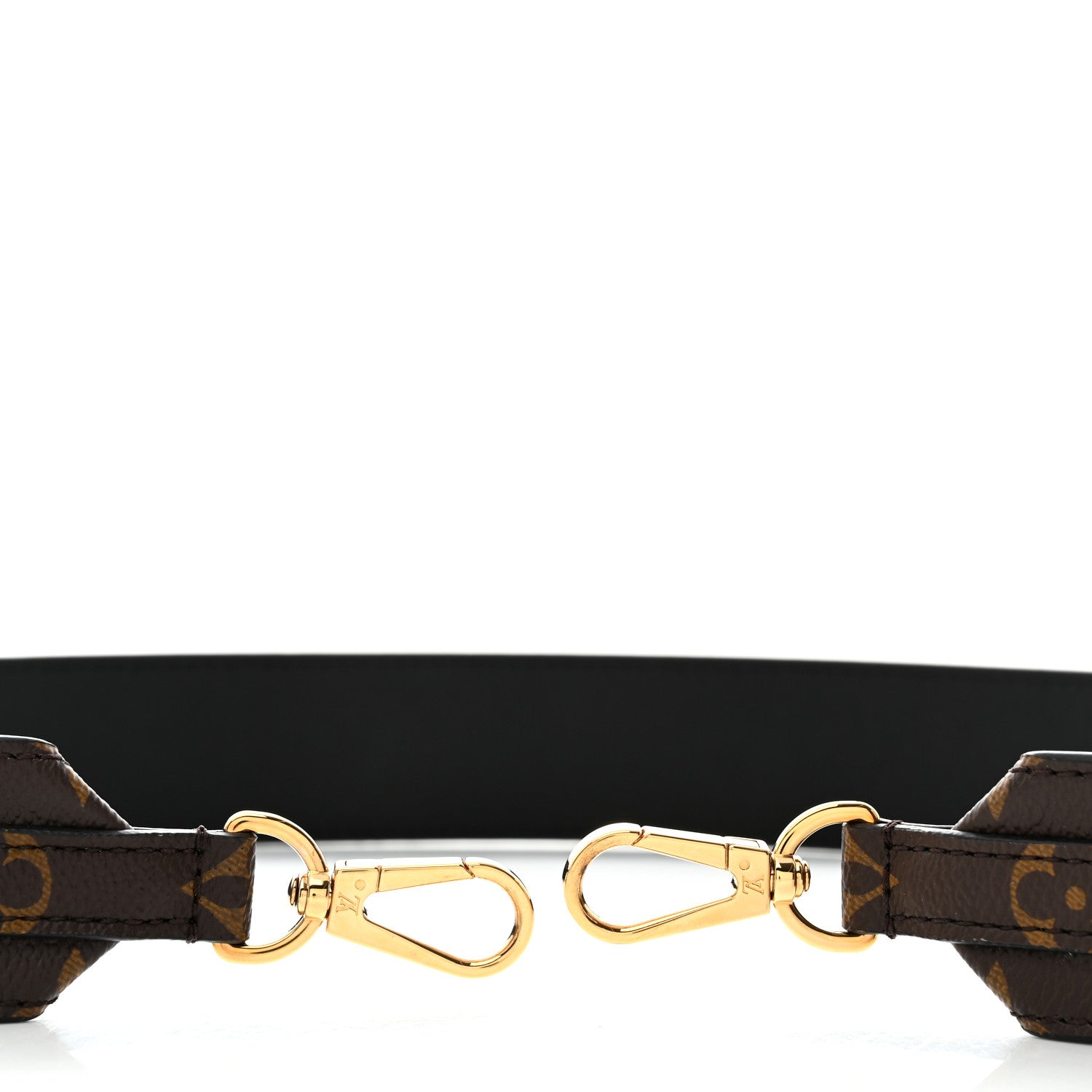 Louis Vuitton Monogram Bandouliere Shoulder Strap Black 5 of 5