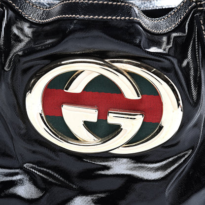 Gucci Dialux Medium Britt Shoulder Bag Black 11 of 11