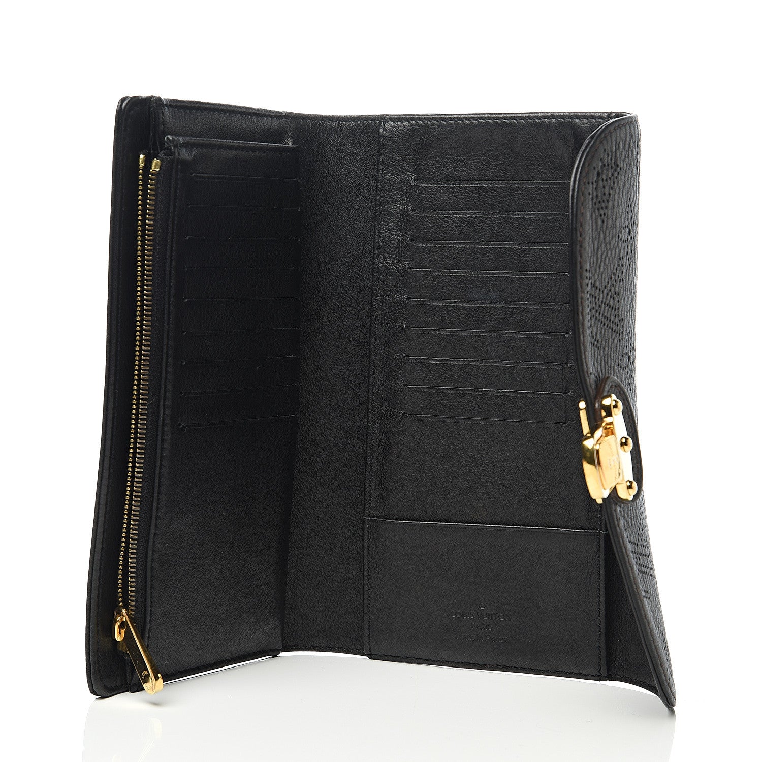 Louis Vuitton Mahina Amelia Wallet Black 4 of 13