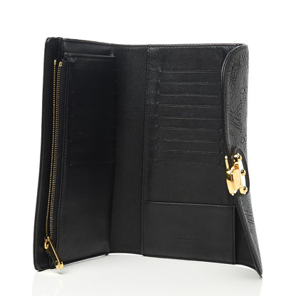 Louis Vuitton Mahina Amelia Wallet Black 4 of 13