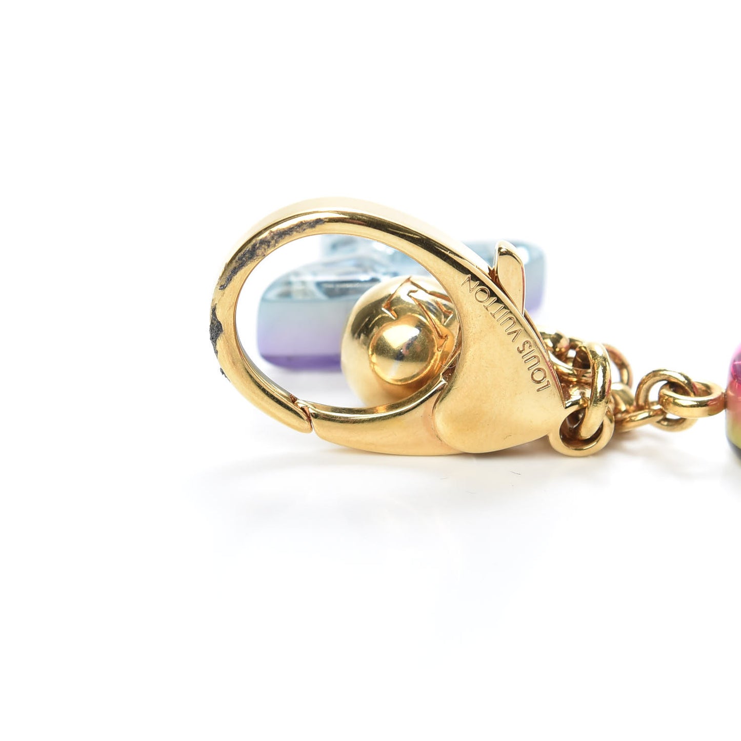 Resin Strass Glam Flower Bag Charm