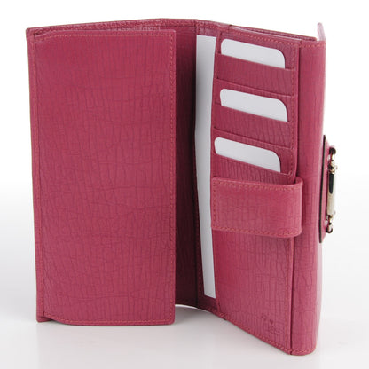 Gucci Calfskin Continental Flap Wallet Pink 6 of 6