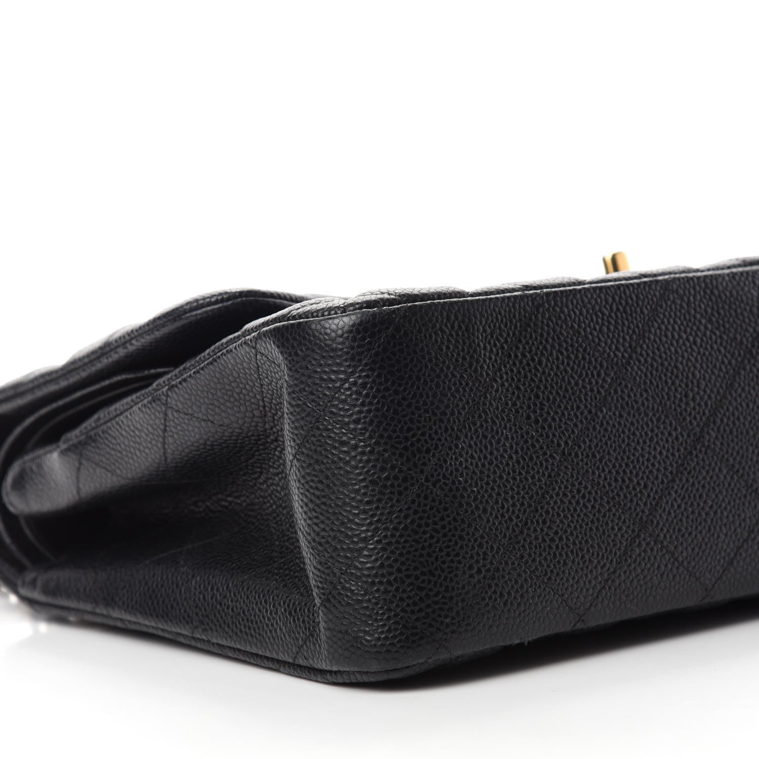 Chanel Caviar Quilted Jumbo Double Flap Black 6 of 11