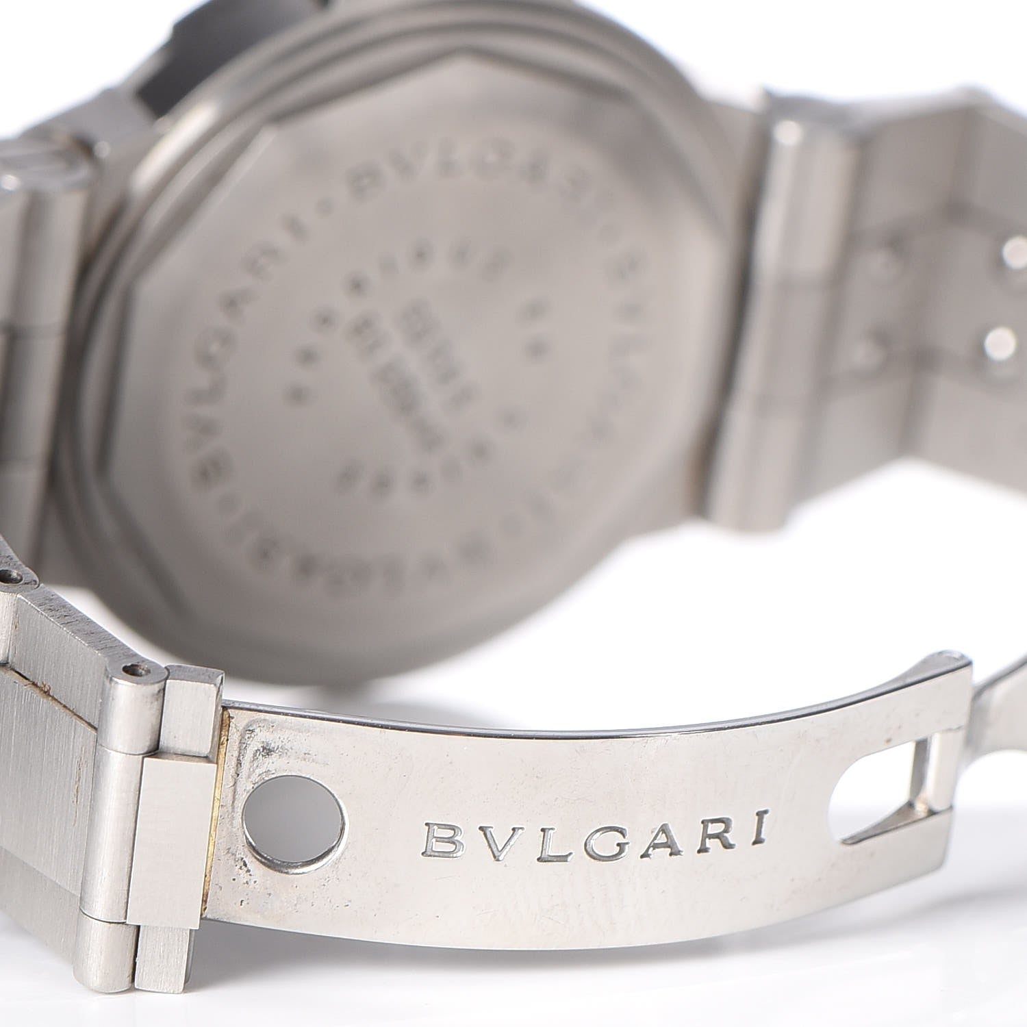 Bulgari Stainless Steel 38mm Diagono Scuba Automatic Watch Black 6 of 6