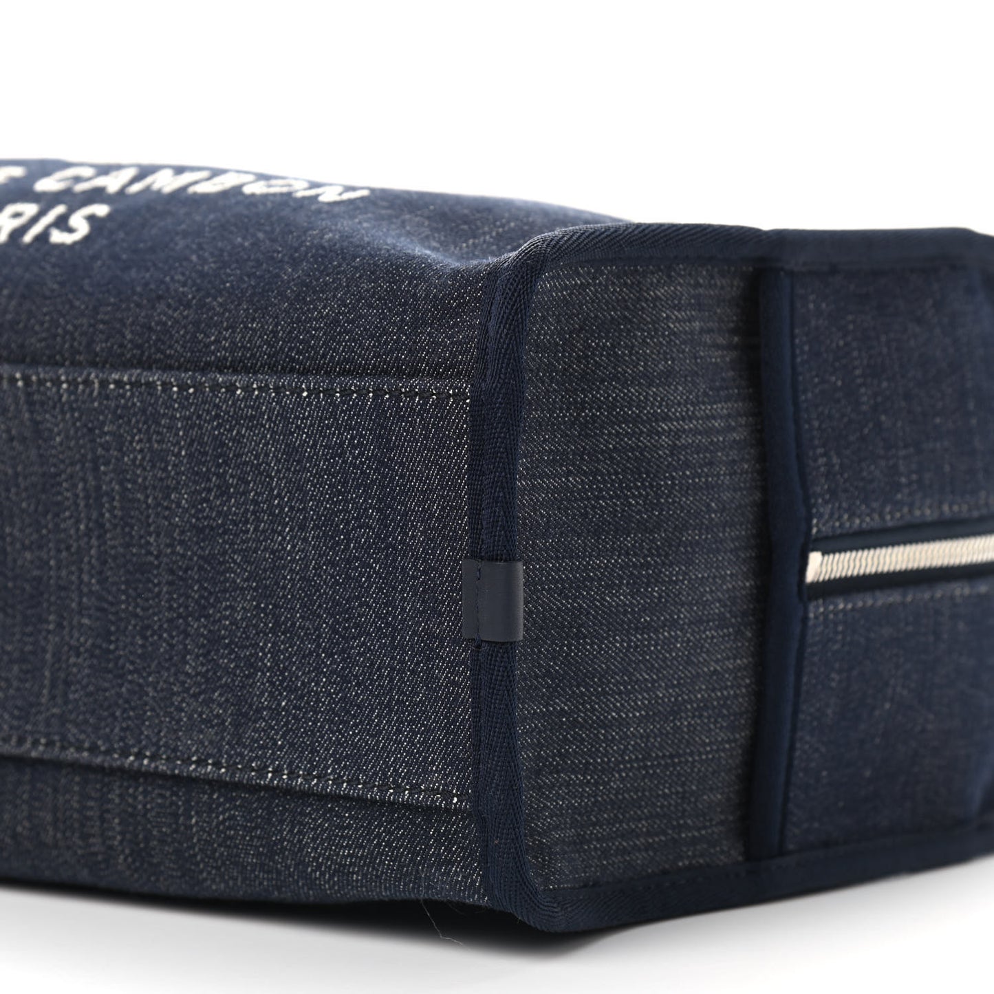 Denim Deauville Bowling Bag Dark Blue