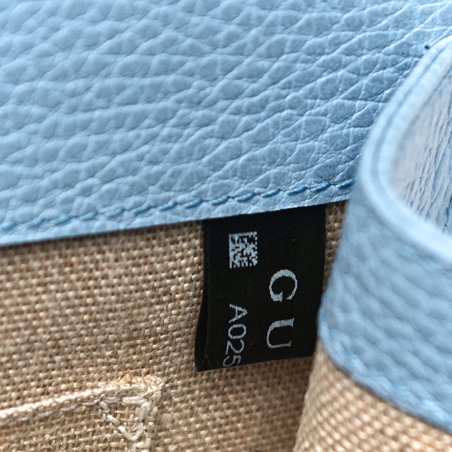 Dollar Calfskin Small Interlocking G Shoulder Bag Mineral Blue