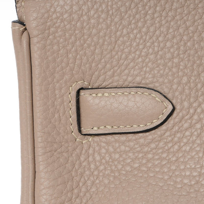 Hermes Taurillon Clemence Birkin 35 Gris Tourterelle 29 of 34