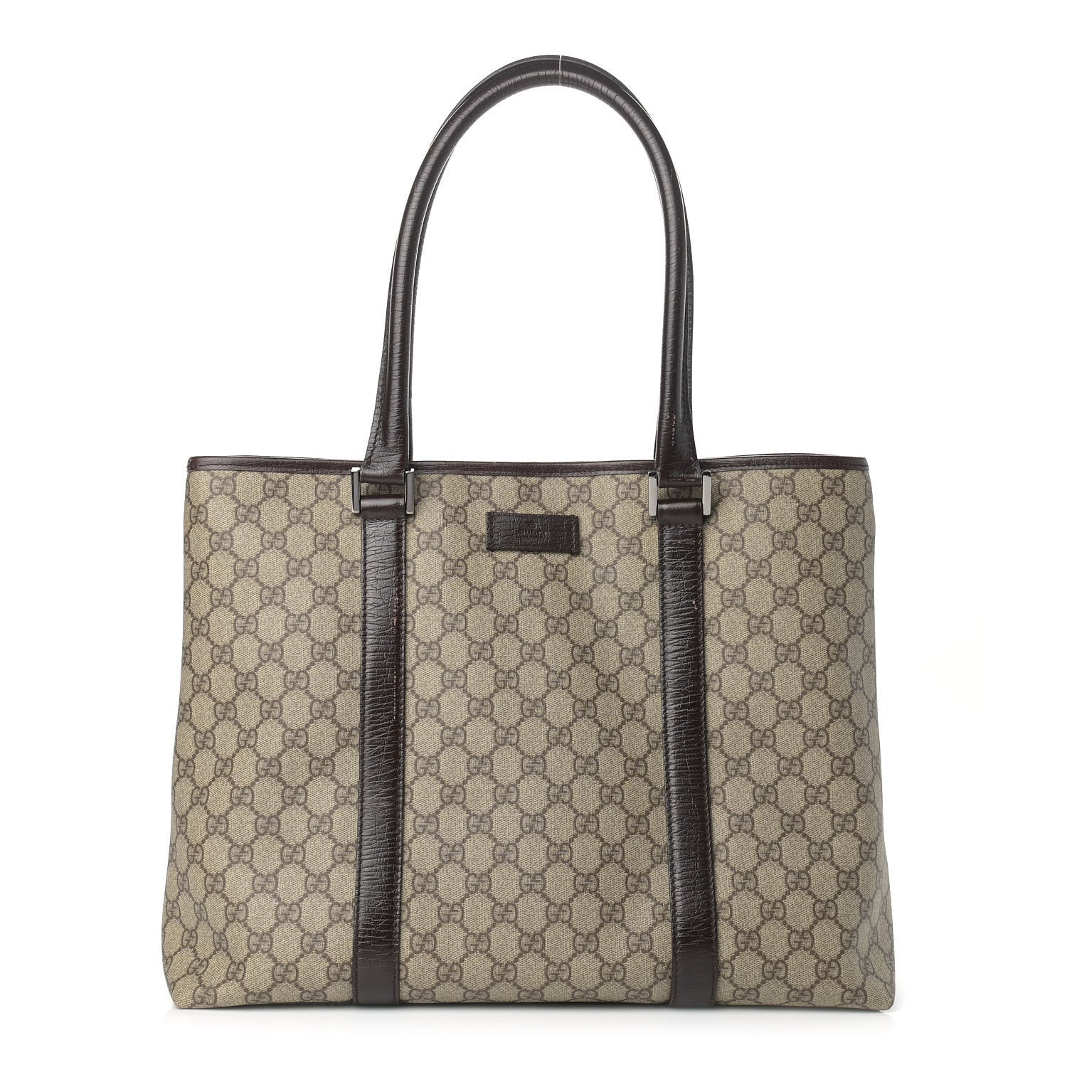 Gucci GG Plus Monogram Tote Dark Brown 1 of 19