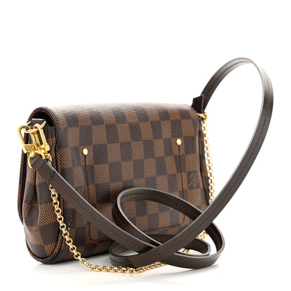 Louis Vuitton Damier Ebene Favorite PM 3 of 11