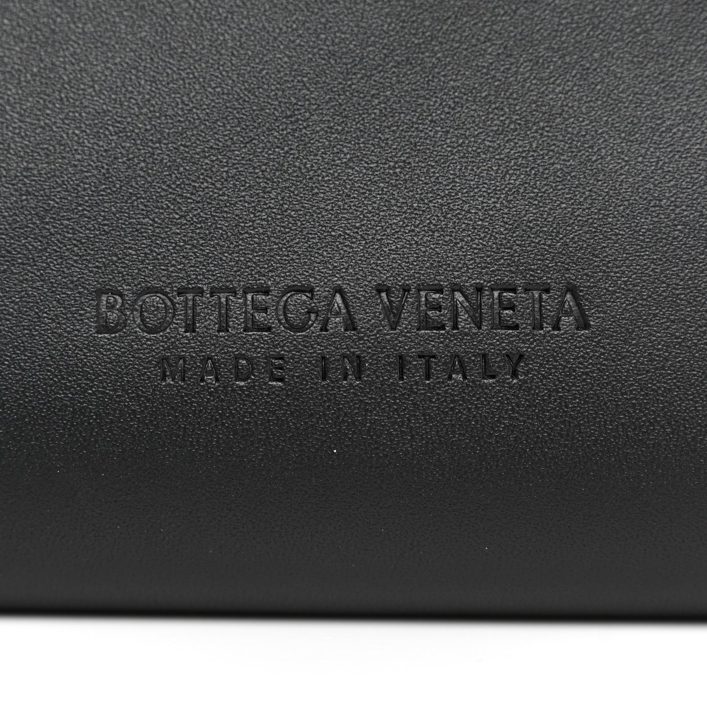 Calfskin Crocodile Embossed Document Case Black