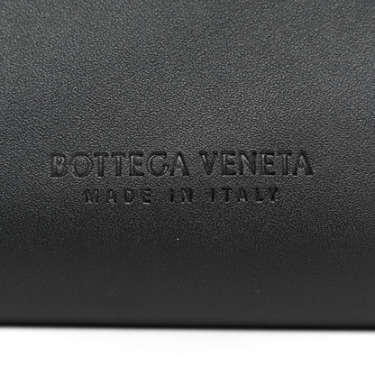 Bottega Veneta Calfskin Crocodile Embossed Document Case Black 6 of 8