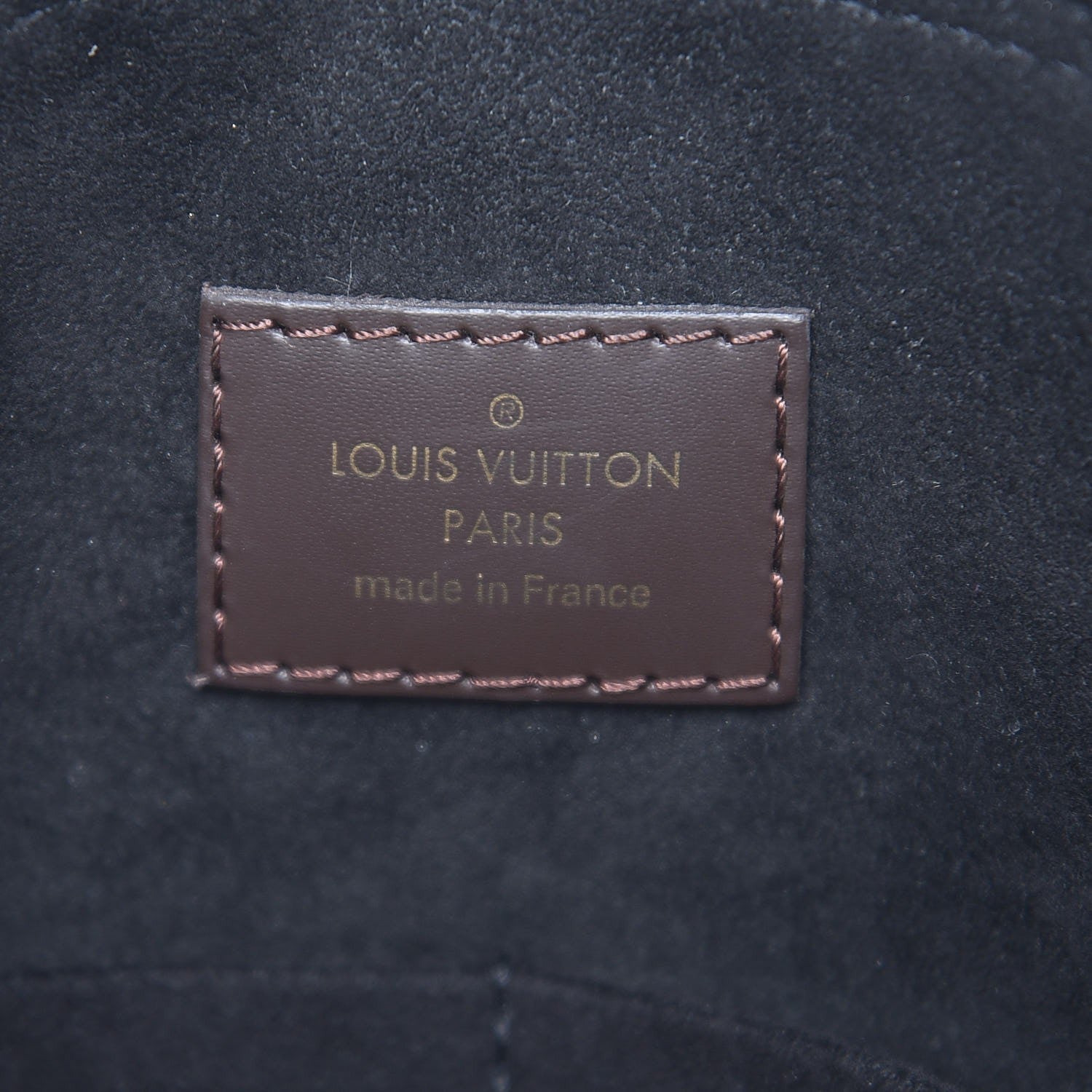 Louis Vuitton Cuir Taurillon Damier Ebene Normandy Black 7 of 14