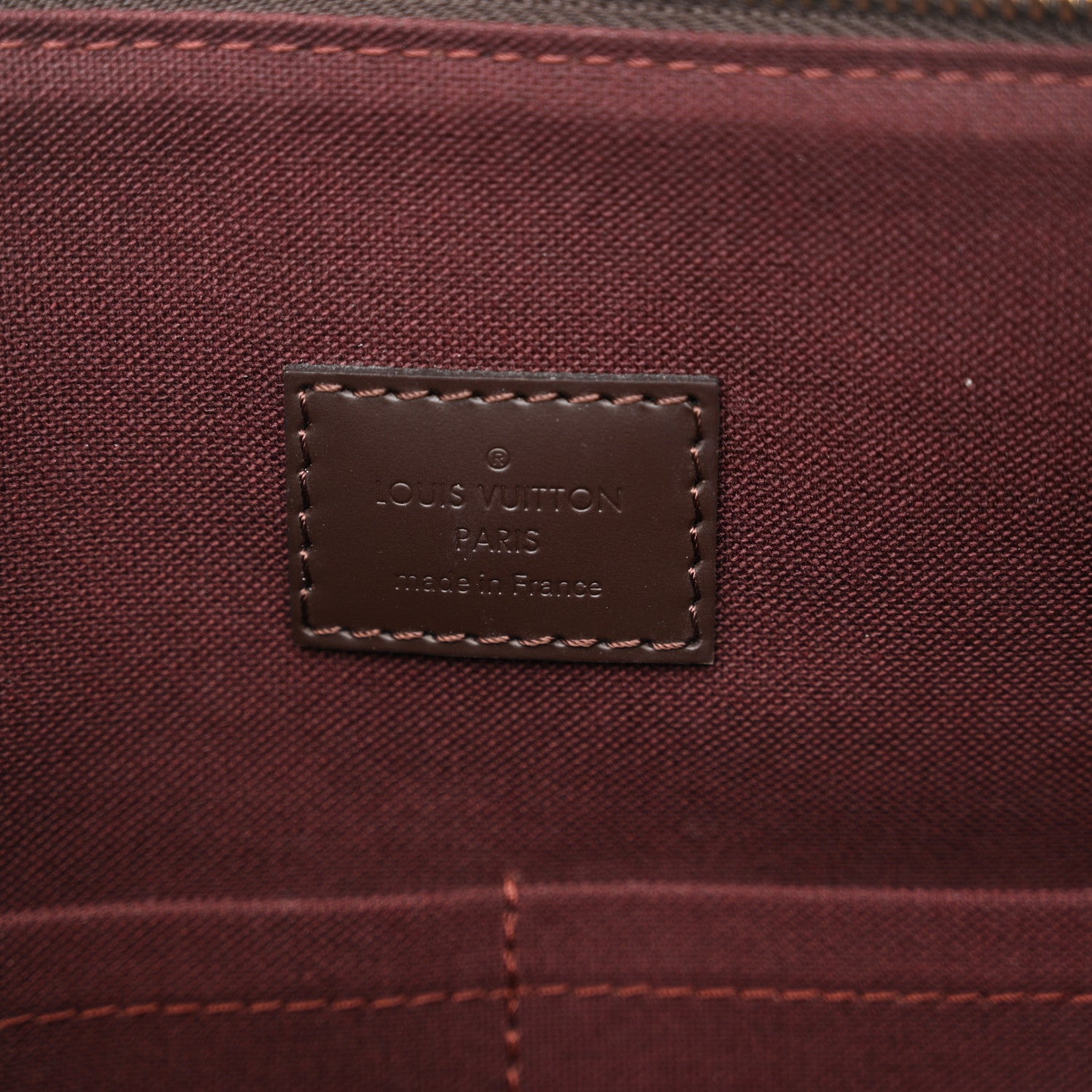 Louis Vuitton Damier Ebene Iena MM 6 of 10