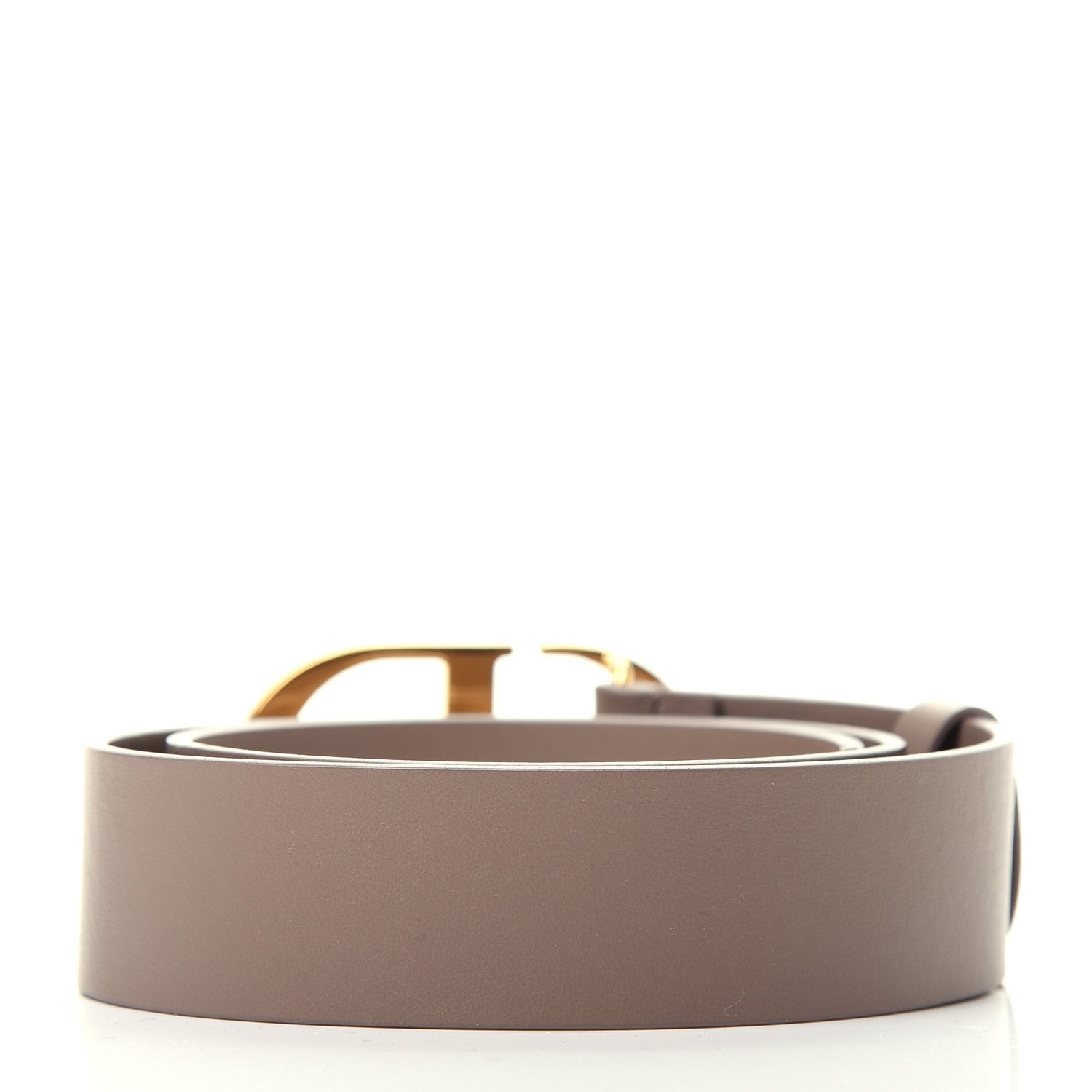 Christian Dior Calfskin 30 Montaigne 35mm Belt 70 Warm Taupe 2 of 6