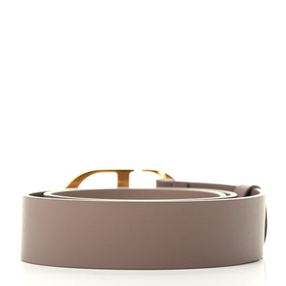 Christian Dior Calfskin 30 Montaigne 35mm Belt 70 Warm Taupe 2 of 6