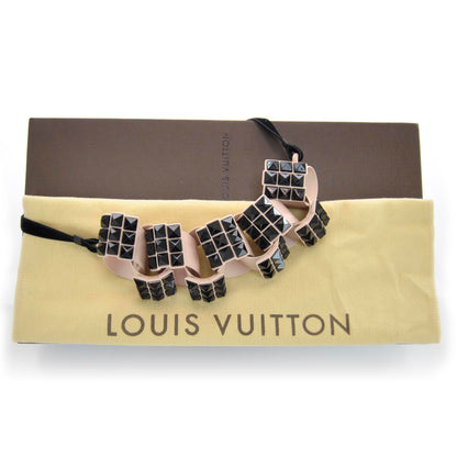 Louis Vuitton Collier Rocket Necklace Beige Black 3 of 6