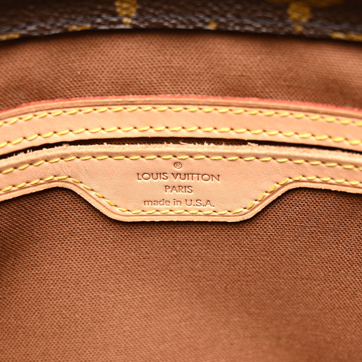Louis Vuitton Monogram Cabas Piano 6 of 13