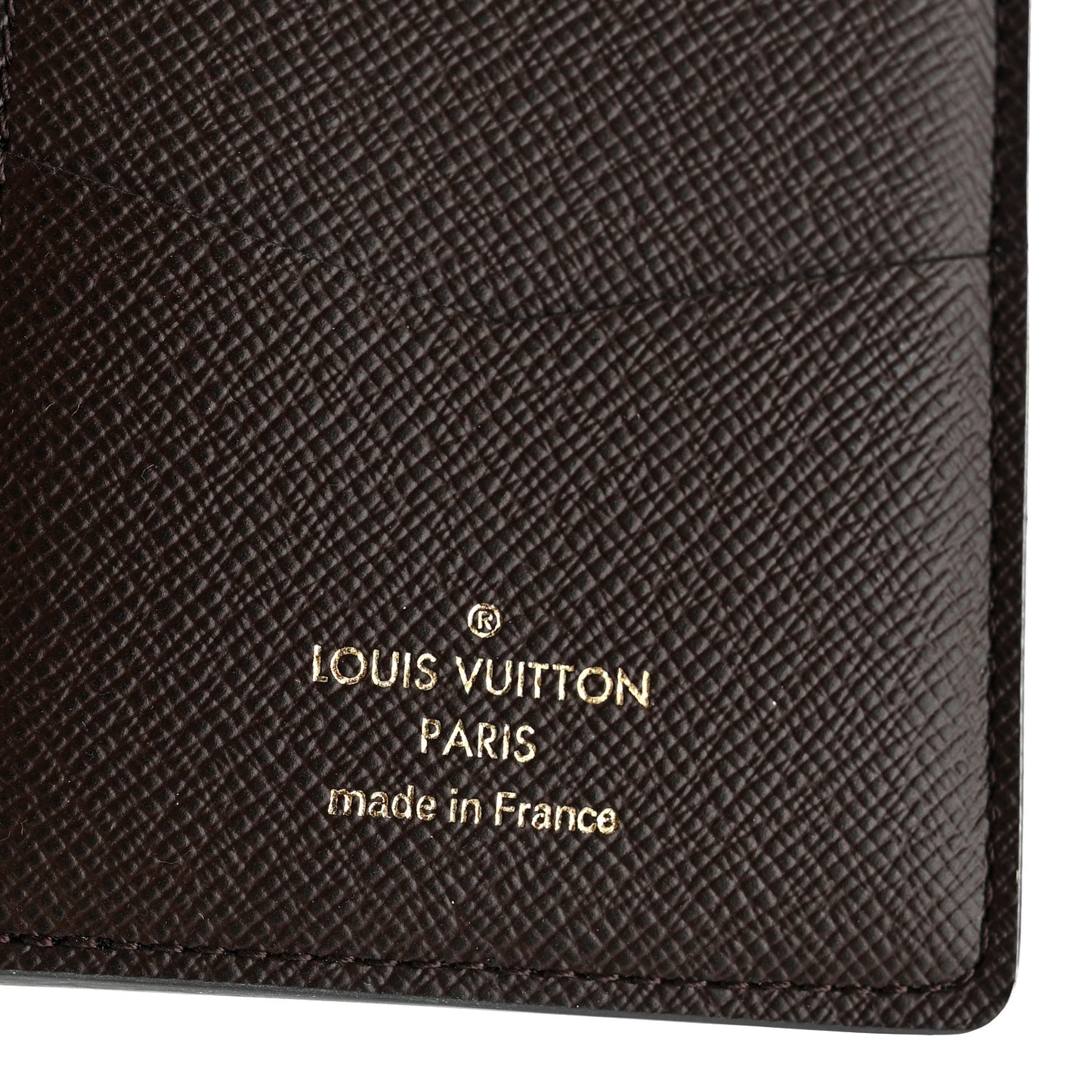 Monogram Craggy Pocket Organizer Chocolate
