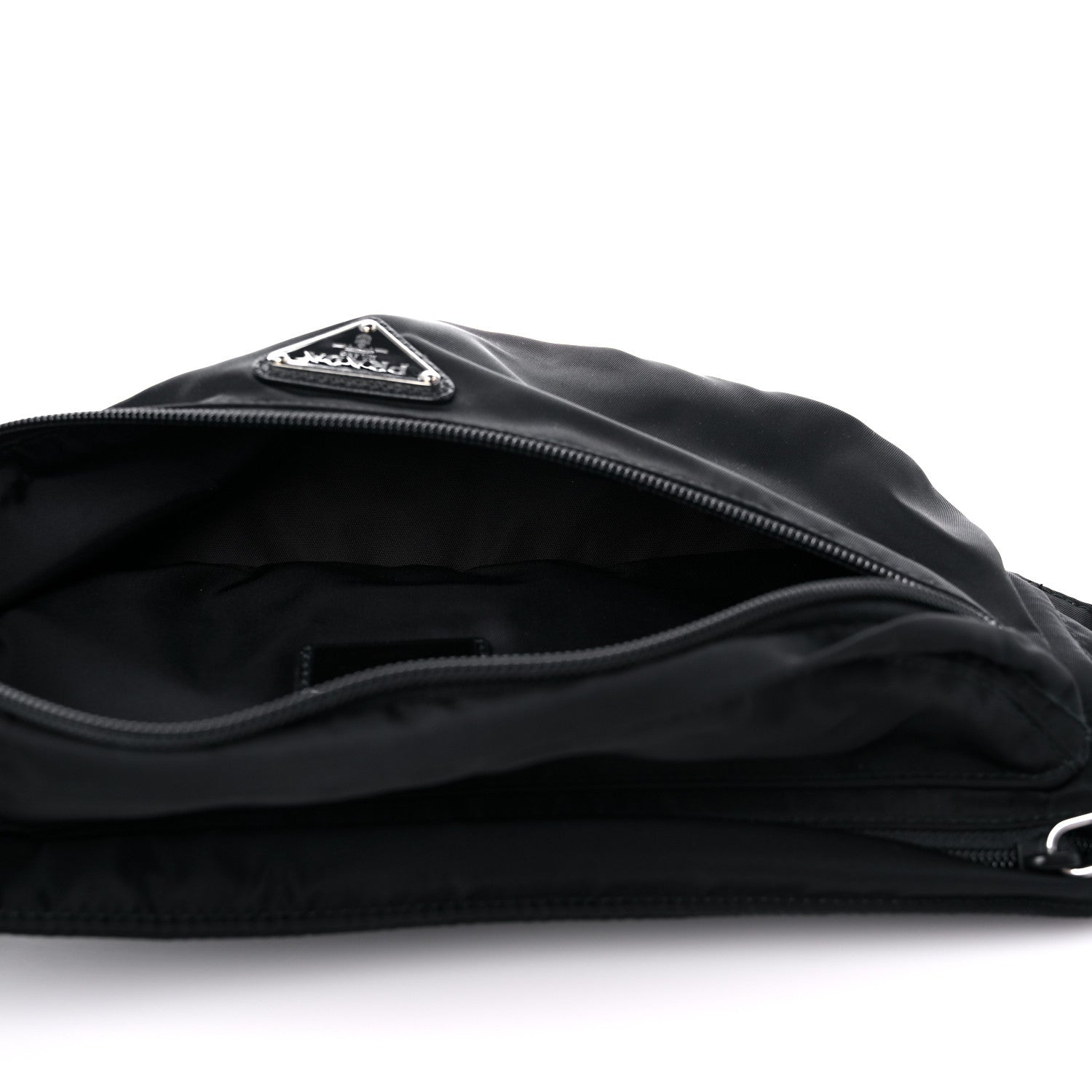 Prada Tessuto Nylon Montagna Belt Bag Black 5 of 9