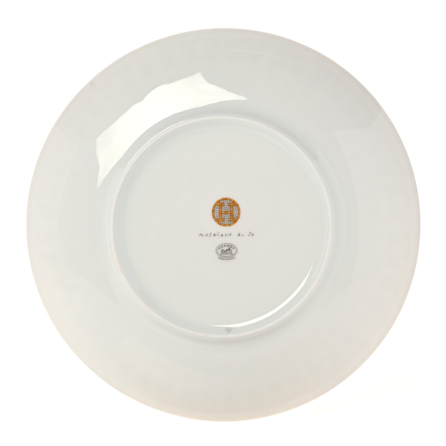Hermes Porcelain Mosaique au 24 Dessert Plate Set of 2 6 of 9