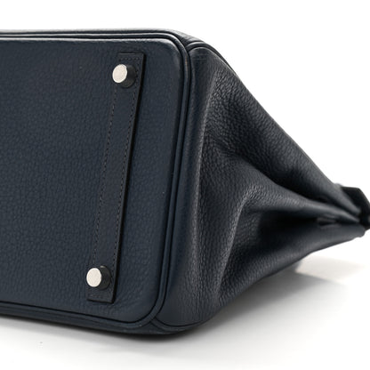 Hermes Togo Birkin 30 Bleu Indigo 10 of 11