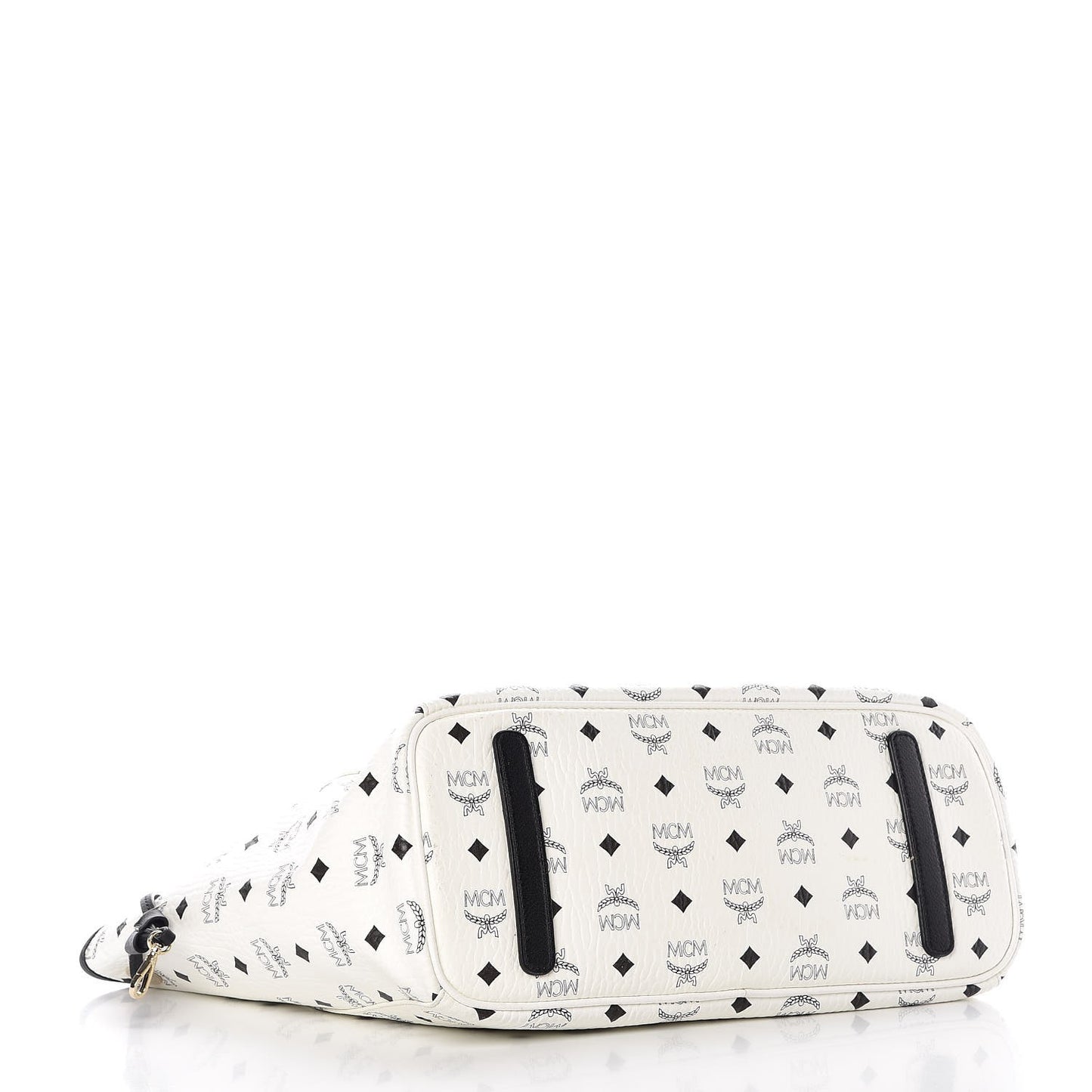 Visetos Medium Project Reversible Shopper Tote White