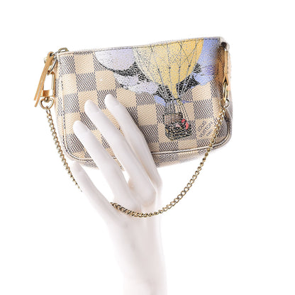 Louis Vuitton Damier Azur Balloon Illustre Mini Pochette Accessories 2 of 8