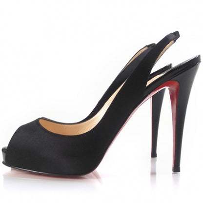 Christian Louboutin Satin Slingback Pumps 42 2 of 8